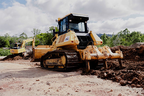 Residential excavation in progress